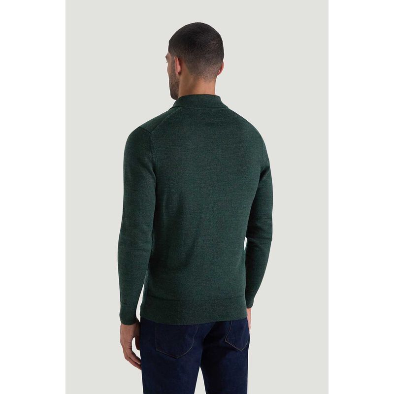 M.J. Bale Fraser Merino Polo Knit image number 5